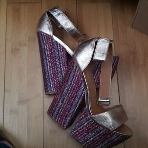 High heels  Stripped